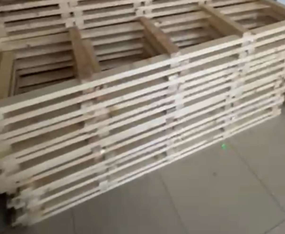 Drewniane drabinki/półki