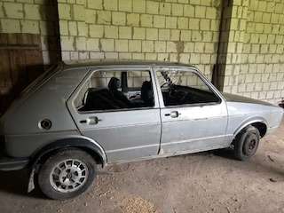 vw golf mk1 na kołach sama karoseria